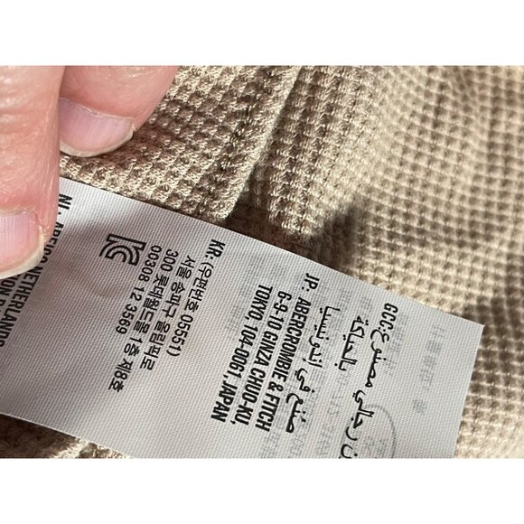 Gilly Hicks Womens Beige Waffle Knit Lounge Pants XXL Stretch Fabric - Picture 8 of 11